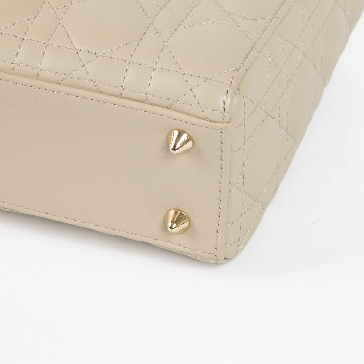 Dior Lady Dior Small My ABCDior sand Cannage leather handbag