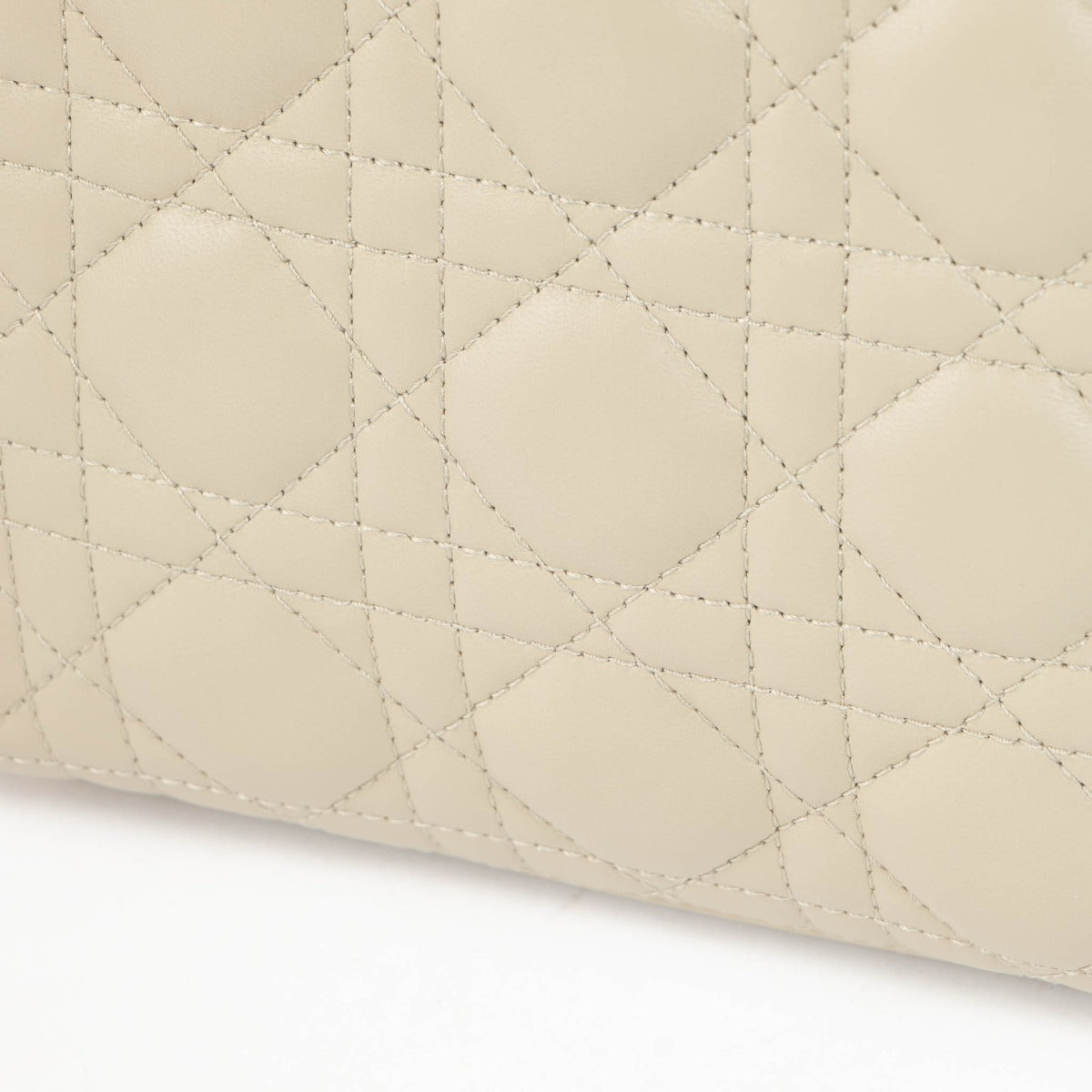 Dior Lady Dior Small My ABCDior sand Cannage leather handbag