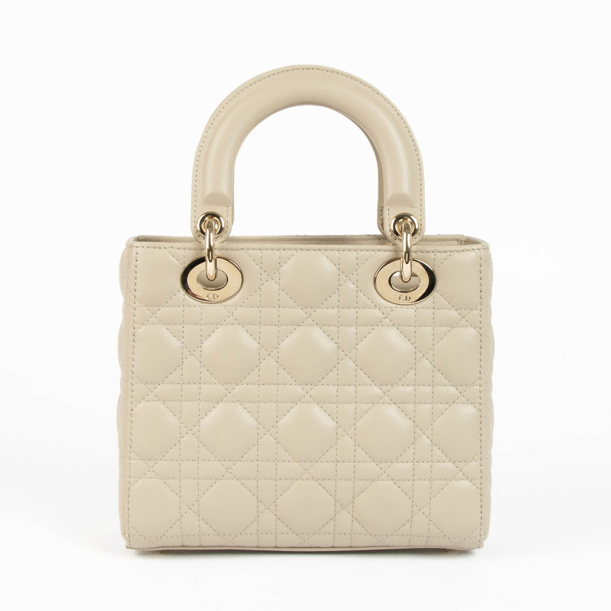 Dior Lady Dior Small My ABCDior sand Cannage leather handbag