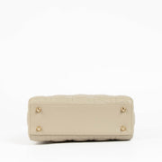 Dior Lady Dior Small My ABCDior sand Cannage leather handbag