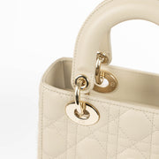 Dior Lady Dior Small My ABCDior sand Cannage leather handbag