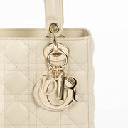Dior Lady Dior Small My ABCDior sand Cannage leather handbag
