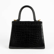 Delvaux Brillant PM Crocodile Leather Bag