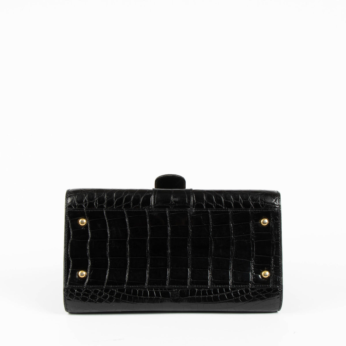 Delvaux Brillant PM Crocodile Leather Bag