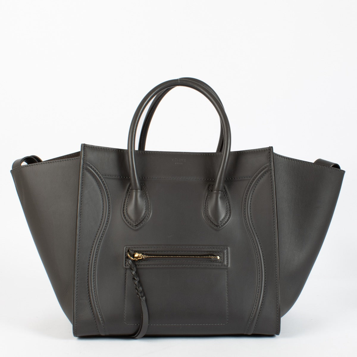 Authentic pre-loved Celine Grey Medium Luggage Phantom Bag on Labellov.com