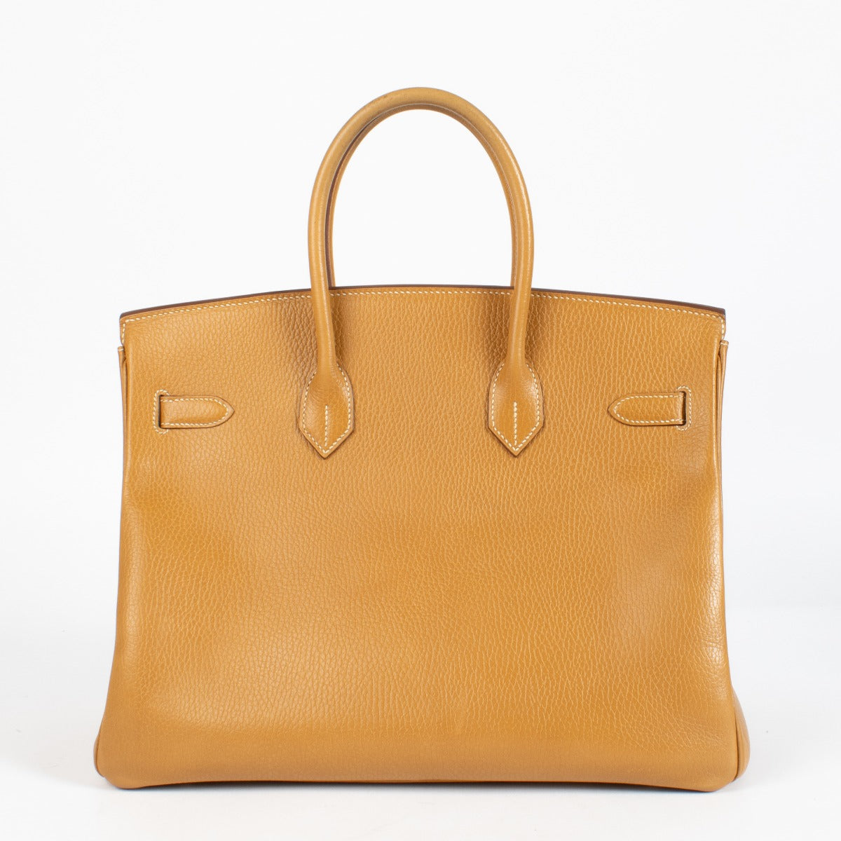 Hermès Birkin 35 Vintage Naturel Sable Ardennes GHW