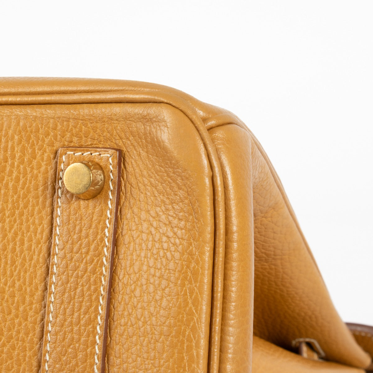 Hermès Birkin 35 Vintage Naturel Sable Ardennes GHW