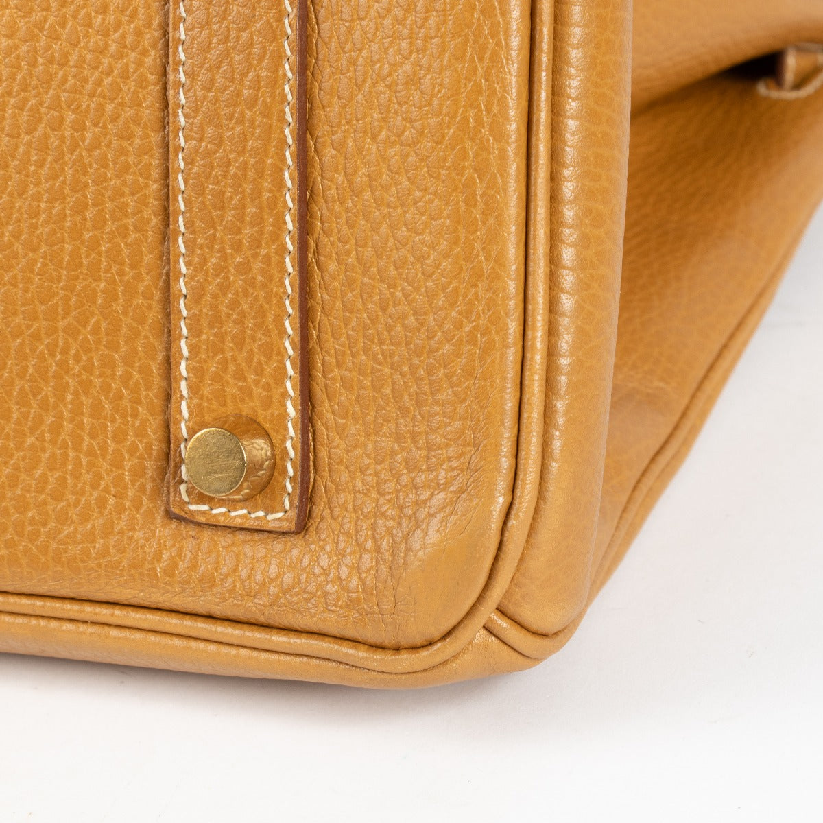 Hermès Birkin 35 Vintage Naturel Sable Ardennes GHW