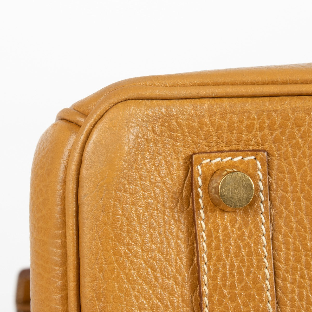 Hermès Birkin 35 Vintage Naturel Sable Ardennes GHW
