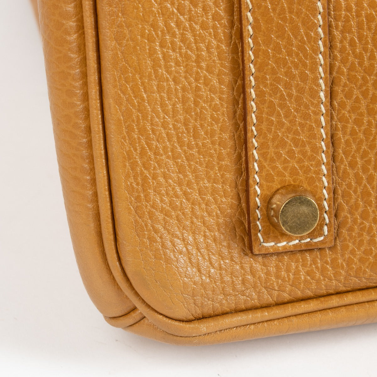 Hermès Birkin 35 Vintage Naturel Sable Ardennes GHW