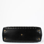 Authentic pre-loved Saint Laurent Black Quilted Leather Large LouLou Bag on Labellov.com