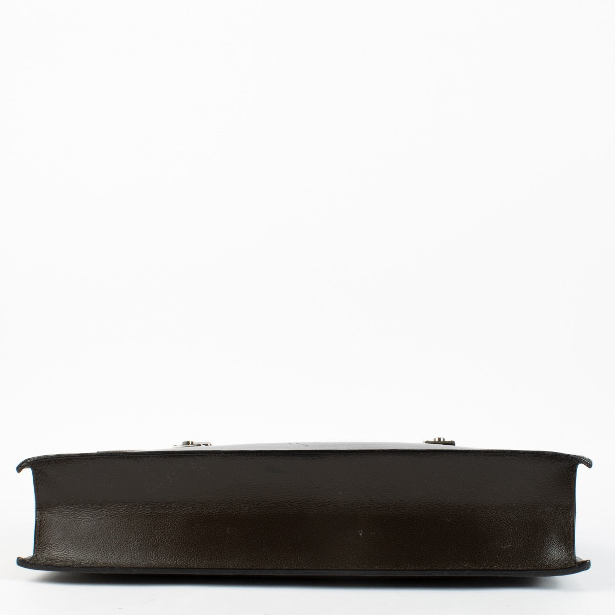 Authentic pre-loved Delvaux Dark Brown Leather Briefcase on Labellov.com