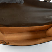 Authentic pre-loved Delvaux Dark Brown Leather Briefcase on Labellov.com