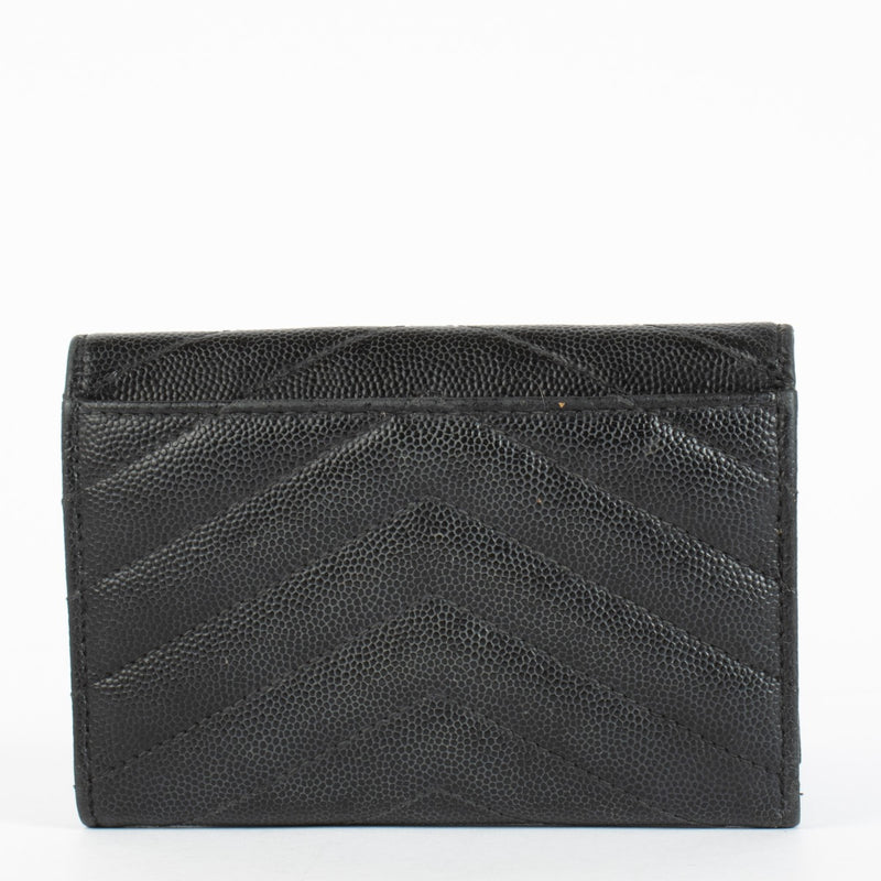 Authentic pre-loved Saint Laurent So Black Cassandre Wallet on Labellov.com
