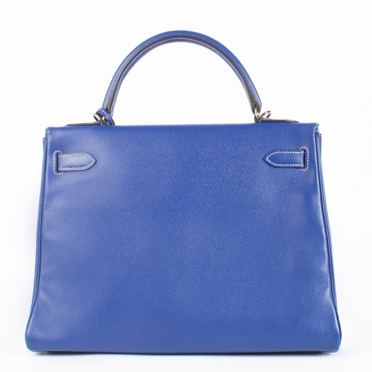 Hermès Kelly 32 Collection Candy Bleu Électrique/Mykonos Epsom PHW