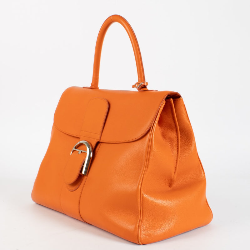 authentic preloved Delvaux Mandarin Sellier Brillant GM on Labellov.com