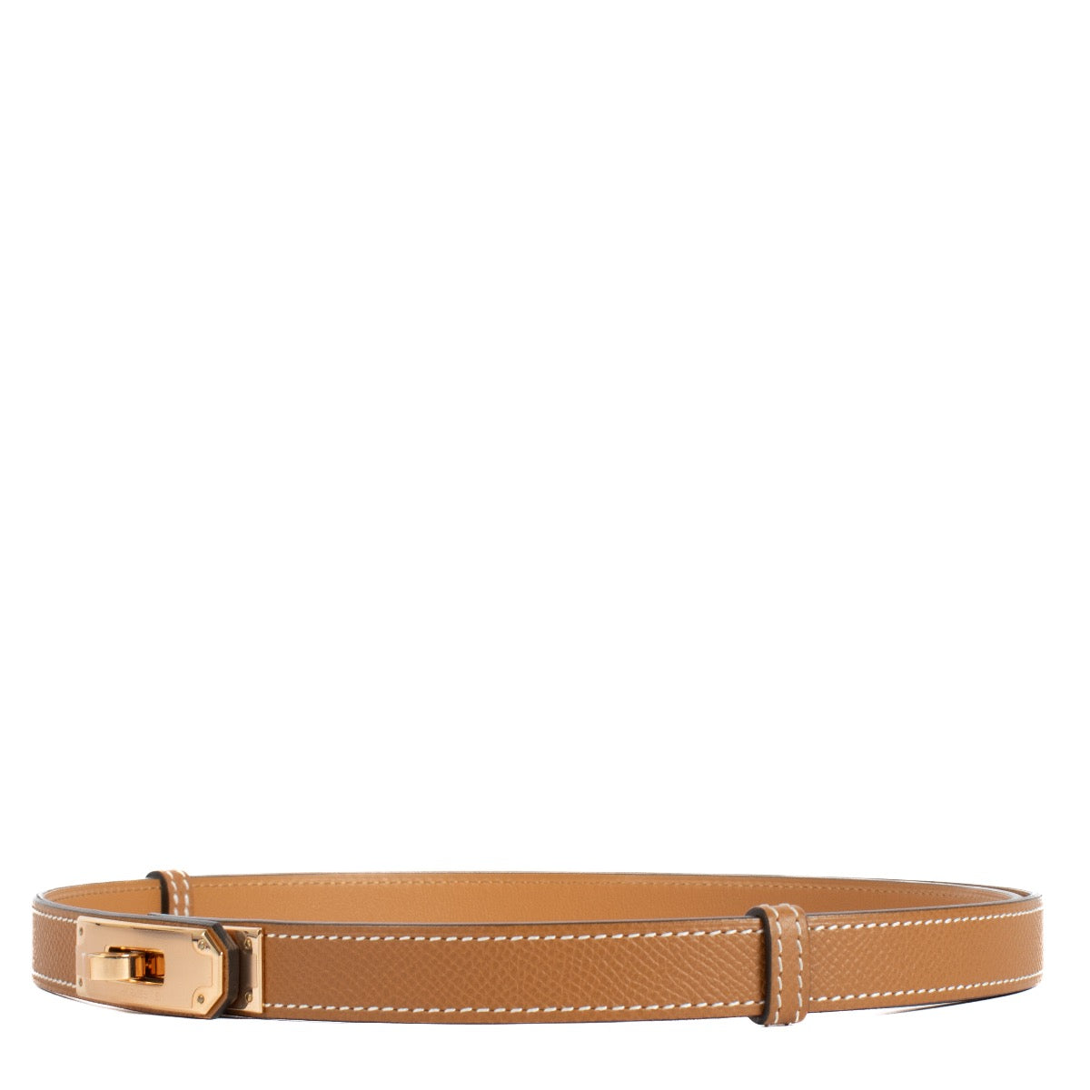 Ceinture Hermès Kelly 18 Epsom or RGHW