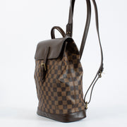 Authentic pre-loved Louis Vuitton Damier Ebene Soho Backpack on Labellov.com