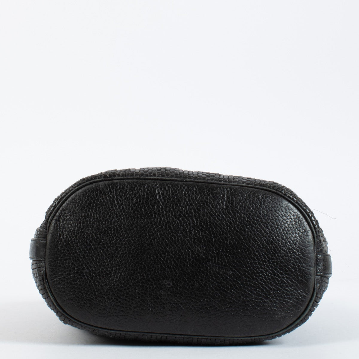 Authentic pre-loved Delvaux Black Toile de Cuir Calicot Bag on Labellov.com