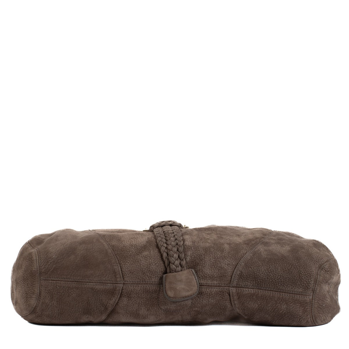 Authentic pre-loved Delvaux Brown Nubuck Eugene GM on Labellov.com