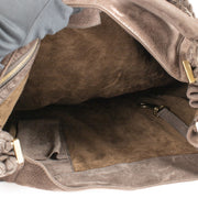 Authentic pre-loved Delvaux Brown Nubuck Eugene GM on Labellov.com