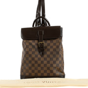 Authentic pre-loved Louis Vuitton Damier Ebene Soho Backpack on Labellov.com