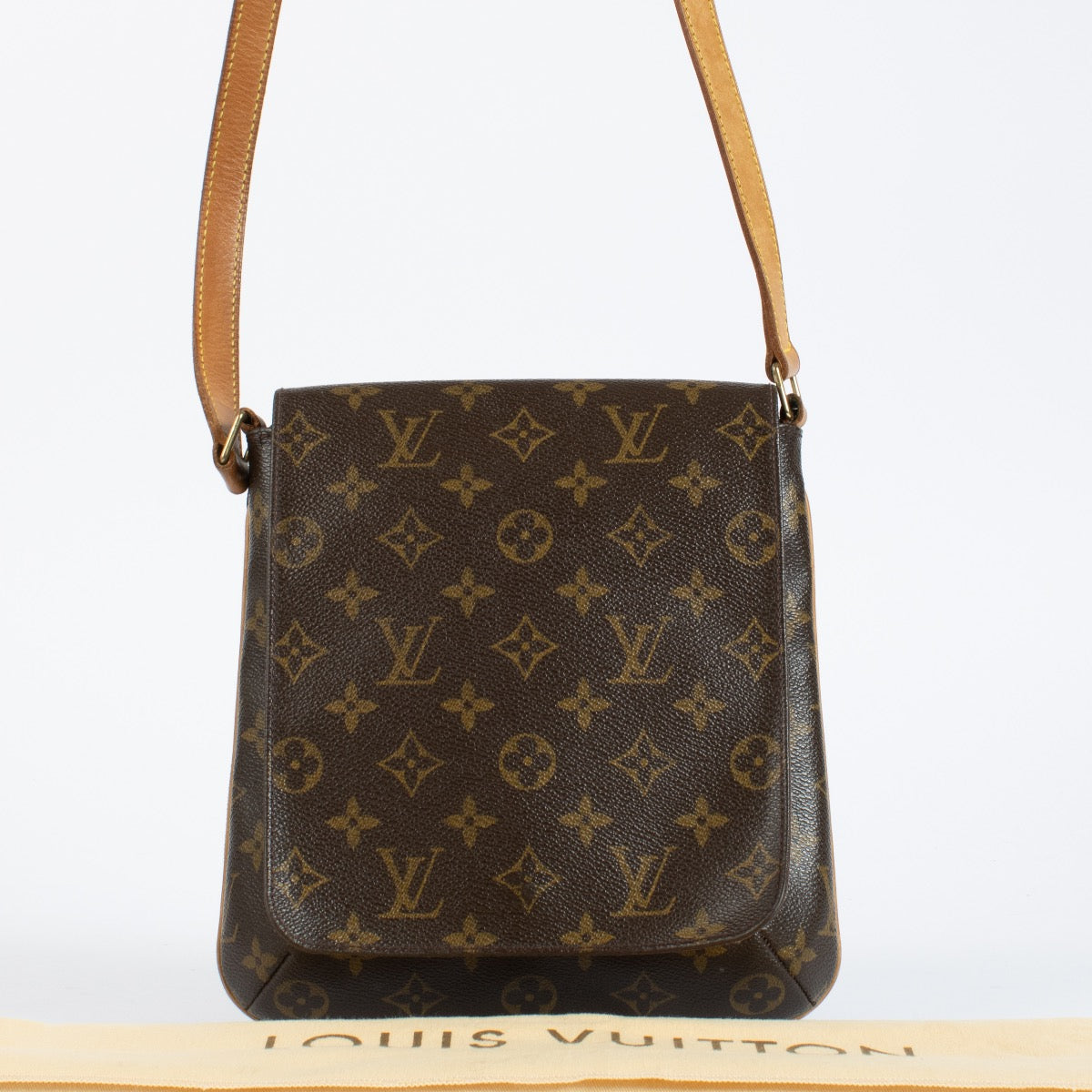 Authentic pre-loved Louis Vuitton Monogram Salsa Mussette PM on Labellov.com