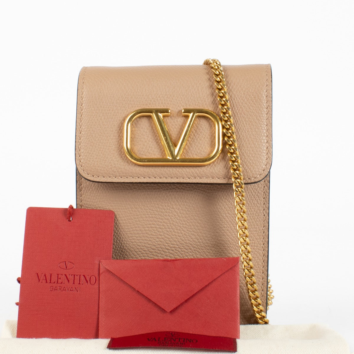 Authentic preloved Valentino Pink Phone Pouch on Labellov.com