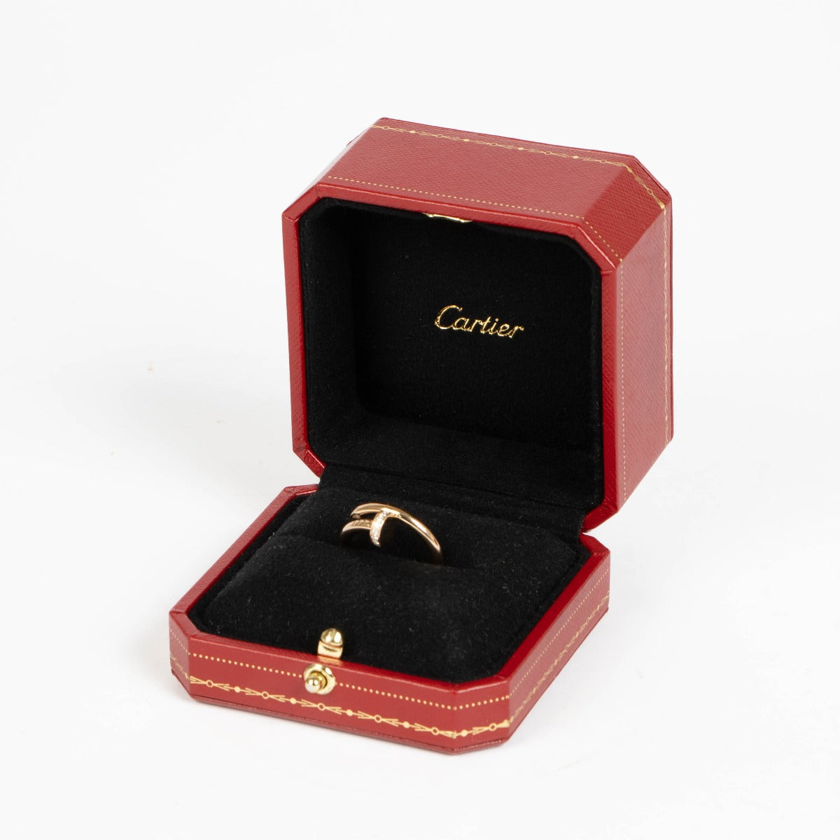 Shop this 100% authentic Cartier Juste un Clou Ring Classic Model with Diamonds at labellov.com.