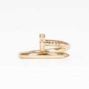 Shop this 100% authentic Cartier Juste un Clou Ring Classic Model with Diamonds at labellov.com.
