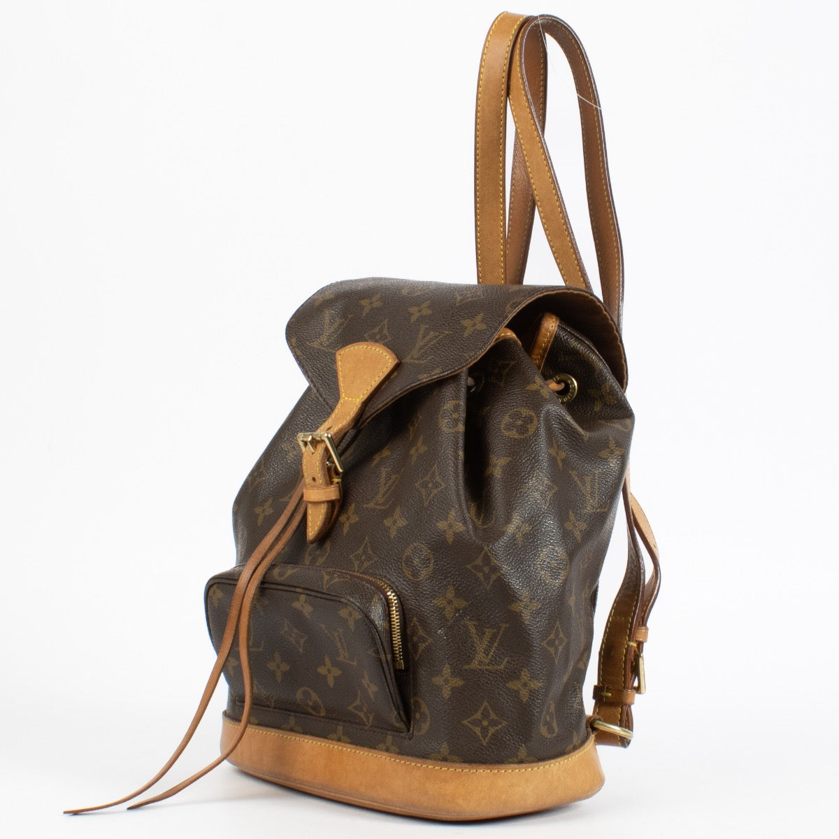 Authentic Second Hand Louis Vuitton Montsouris MM Monogram Backpack on Labellov.com