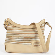 Authentic second-hand Delvaux Beige Grand Place Hobo Bag on labellov.com