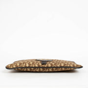 Shop the authentic Christian Dior Brown Oblique Vintage Fold Clutch on Labellov.com