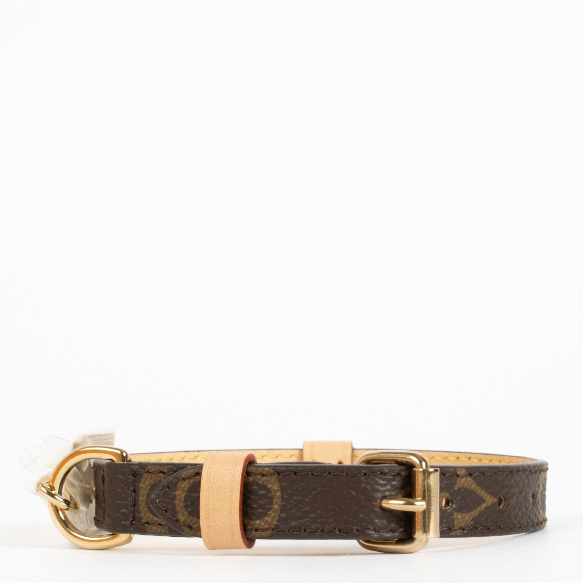 Louis Vuitton Monogram Baxter Dog Collar XS