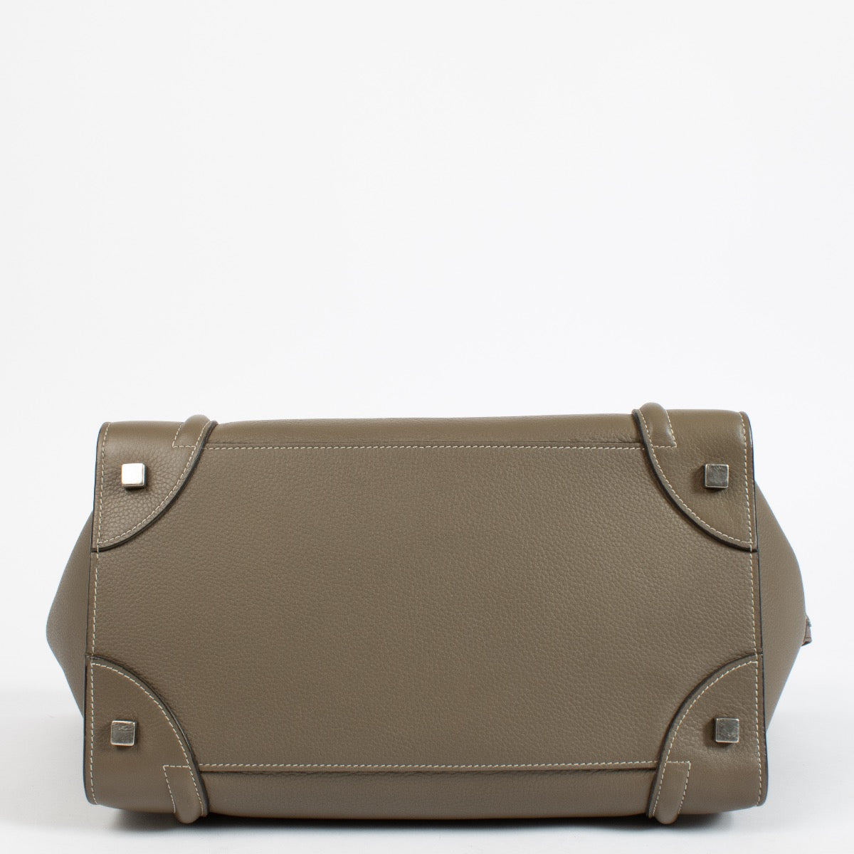 authentic preloved Celine Taupe Mini Luggage Bag on Labellov.com