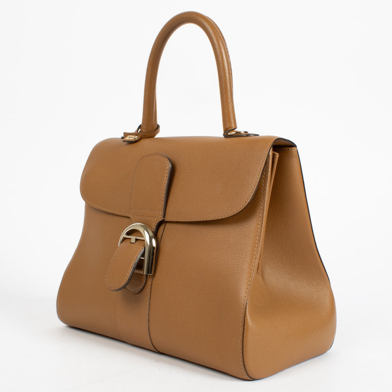 authentic preloved Delvaux Brillant MM in Vegetal Rodéo Calf on Labellov.com