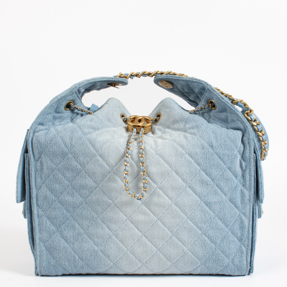 Chanel Washed Denim Medium Chanel 25 Bag