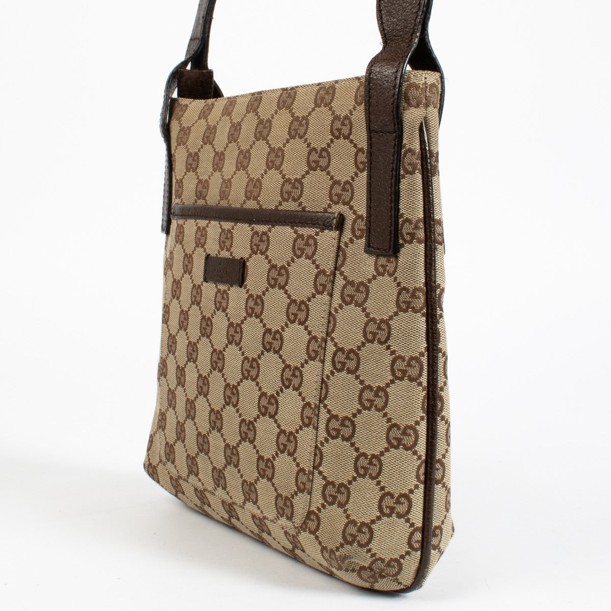 Authentic preloved Gucci GG Canvas Crossbody Bag on Labellov.com