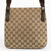 Authentic preloved Gucci GG Canvas Crossbody Bag on Labellov.com