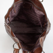 Authentic preloved Prada Brown Ombre Patent Tote Bag on Labellov.com