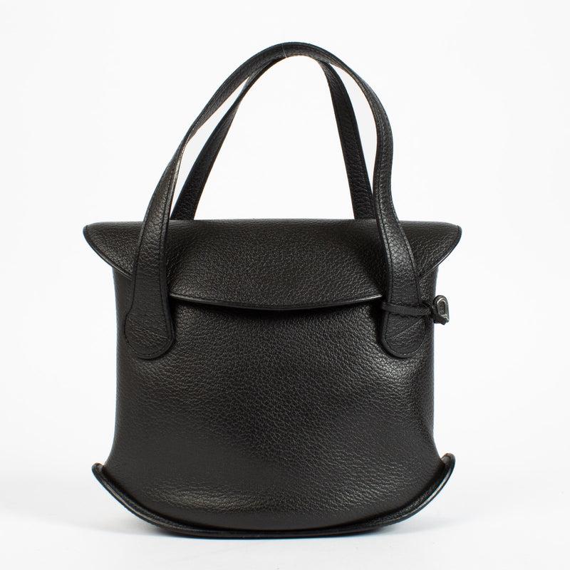 shop 100% authentic second hand Delvaux Black Songe Handbag on Labellov.com