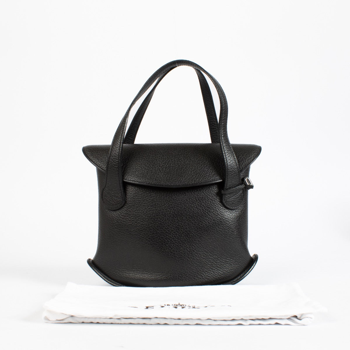 shop 100% authentic second hand Delvaux Black Songe Handbag on Labellov.com