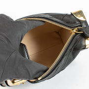 authentic preloved Louis Vuitton Black Malletage Side Trunk on Labellov.com