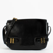 Authentic preloved Delvaux Black Bandoulière Crossbody on Labellov.com