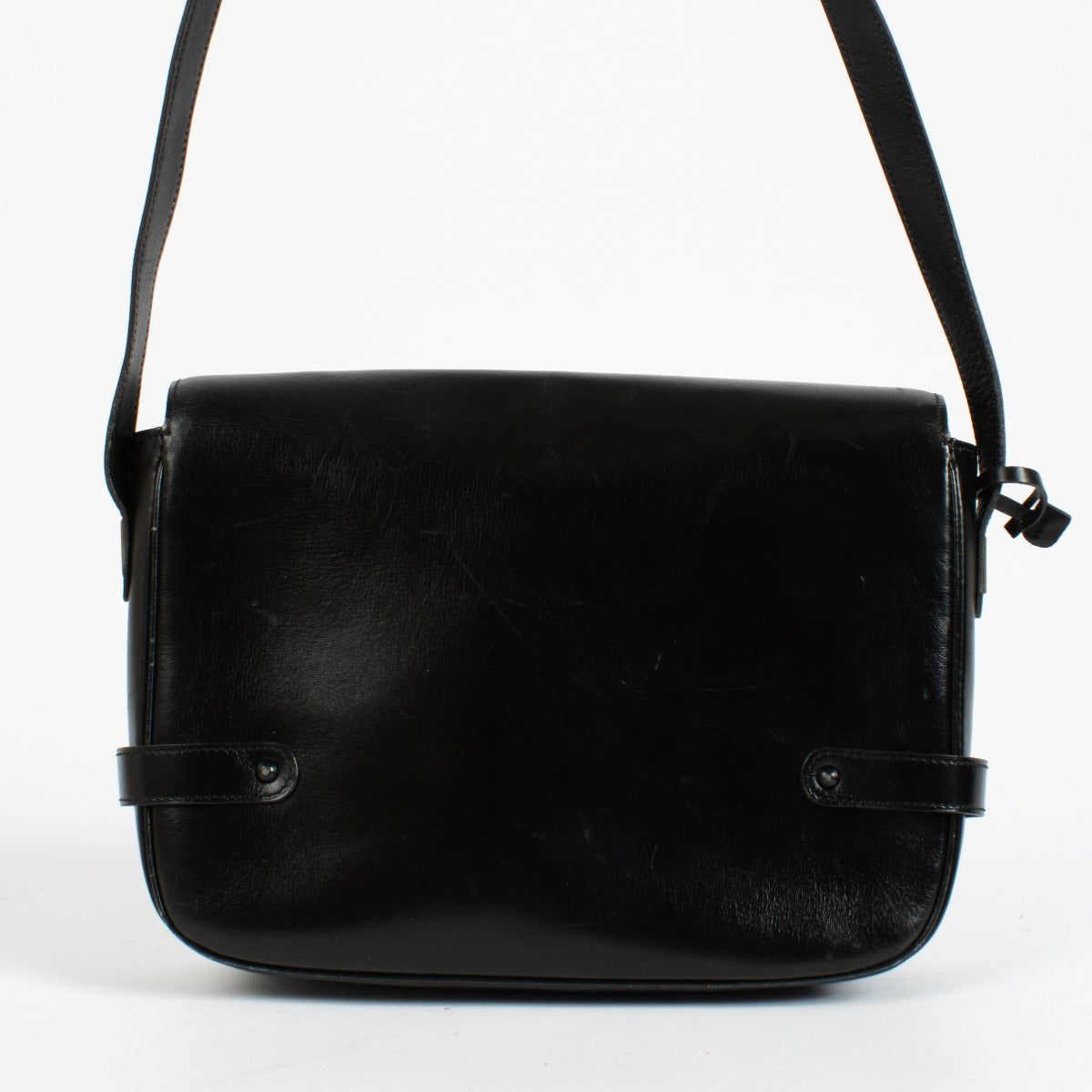 Authentic preloved Delvaux Black Bandoulière Crossbody on Labellov.com