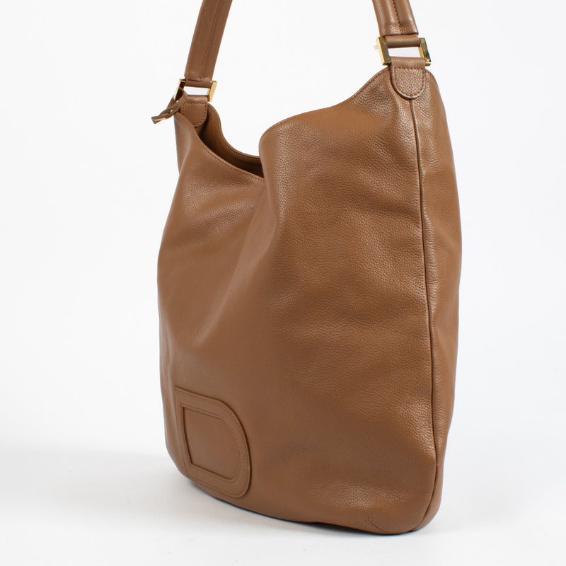 Authentic preloved Delvaux Fauve Louise Large Shoulder Bag on Labellov.com