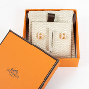 Shop 100% authentic earrings on Labellov.com Hermès Pink Pop H Earrings