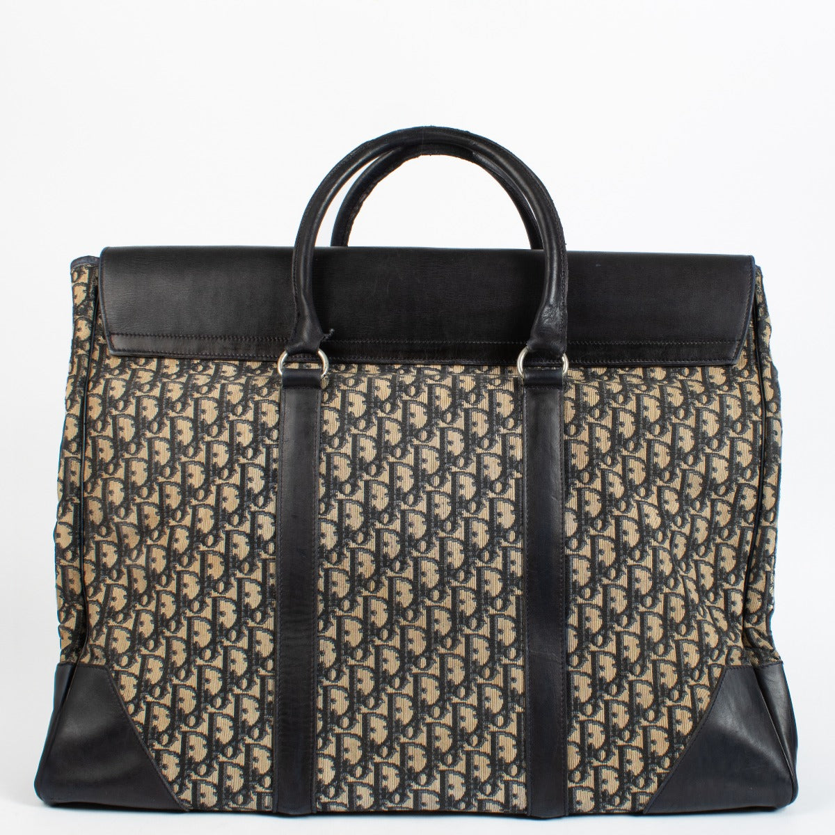 Authentic second-hand Christian Dior Blue Oblique Travel Bag on labellov.com