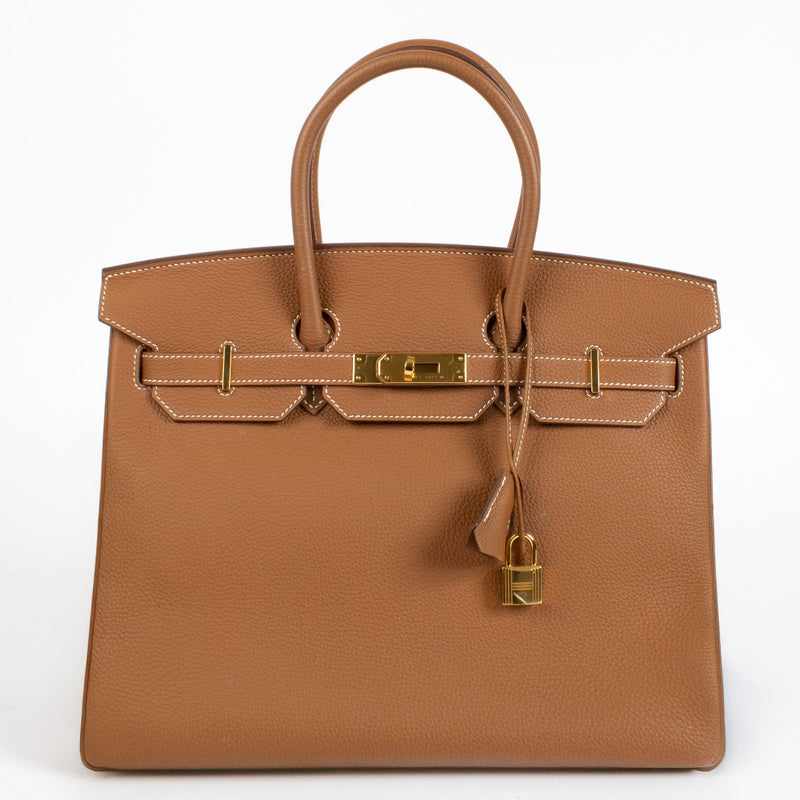 Hermès Birkin 35 Gold Togo GHW