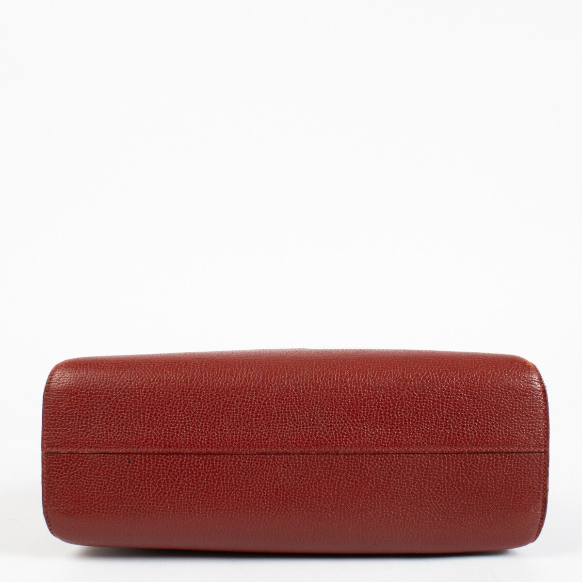 Authentic pre-loved Delvaux Red Clé de Fa Shoulder Bag on Labellov.com